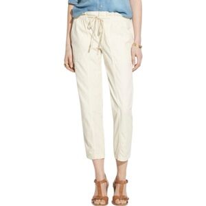 Madewell Cream Paperbag Waist Utility Pants Drawstring Cotton Women’s XS